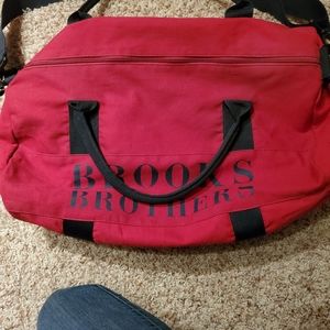 Brooks Brothers duffle bag